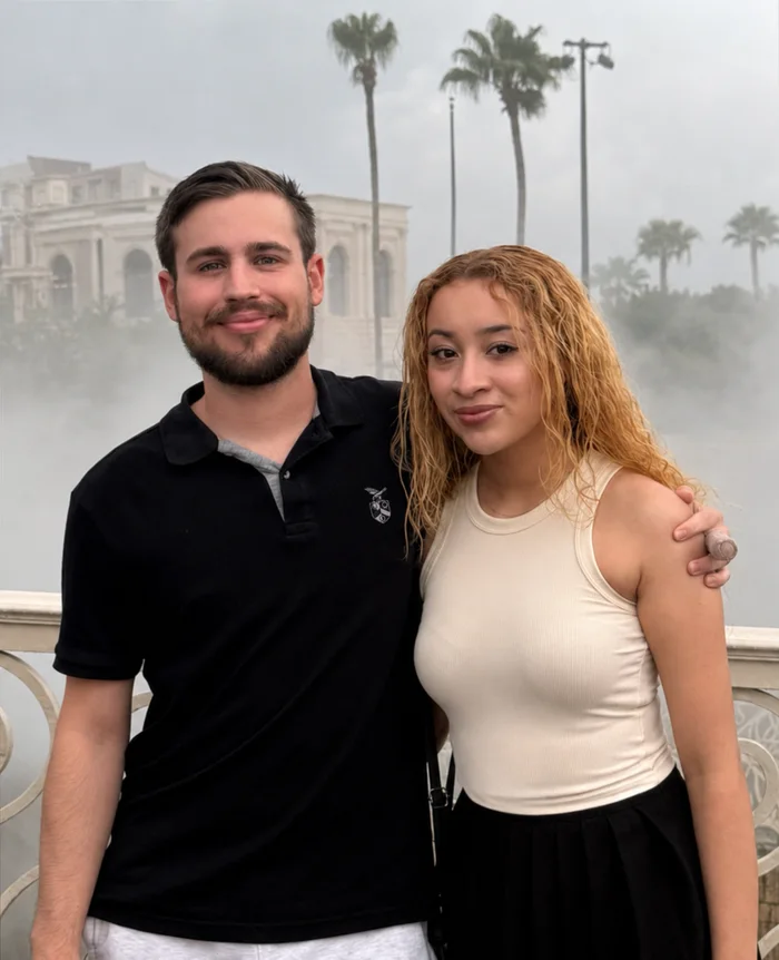 Brendon Yarburgh, founder of Northern Era, with his wife